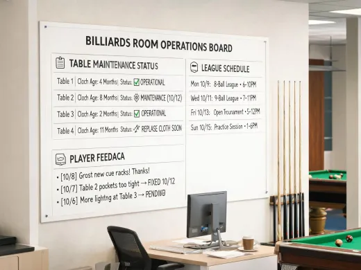 Player feedback board