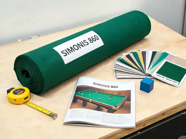 Simonis 860 pool cloth roll